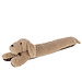 J-Line Tochtstrip Hond Polyester Beige