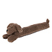 J-Line Tochtstrip Hond Polyester Bruin