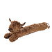 J-Line Tochtstrip Yak Polyester Roestbruin