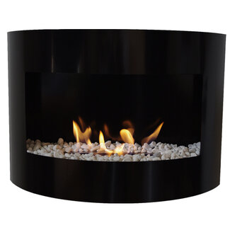 Avantius Bio-ethanol sfeerhaard Bonn mat zwart met regelbare brander