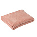 J-Line Deken Chenille Polyester Lichtroze