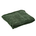 J-Line Deken Chenille Polyester Donkergroen