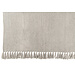 J-Line Deken Chenille Polyester Grijs