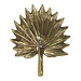 Mars & More goud deurknop palm*