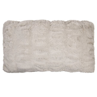 Mars & More half kussen rib beige beer 30x50cm