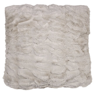 Mars & More kussen rib beige beer 45x45cm