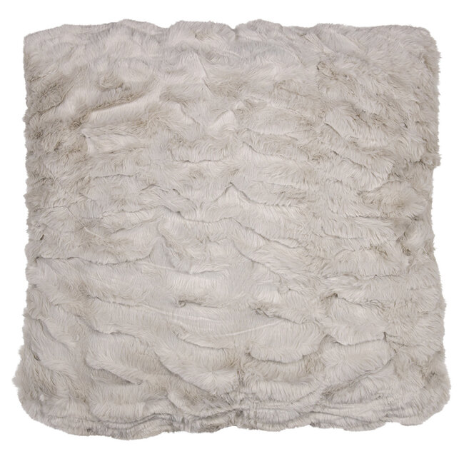 Mars & More kussen rib beige beer 45x45cm