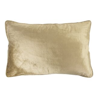 Mars & More groot kussen fluweel goud 40x60cm