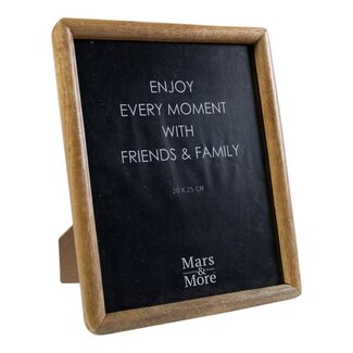 Mars & More fotolijst mango hout 20x25cm