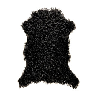 Mars & More vacht lam spaans curly zwart 60-70cm