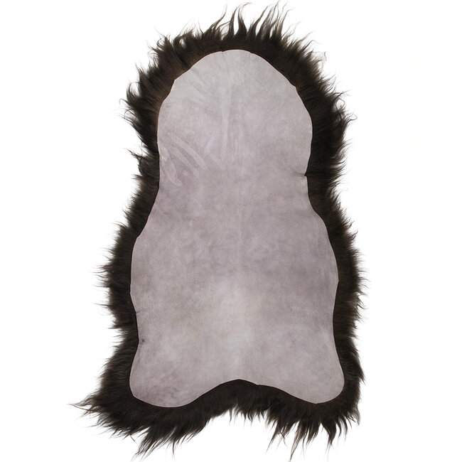 Mars & More schapenvacht ijsland hazelnoot bruin 100-110cm