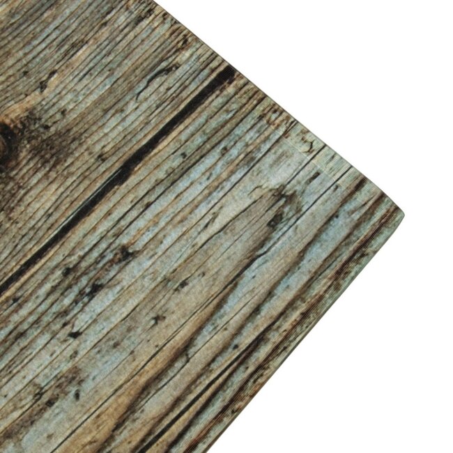 Mars & More deurmat hout hart 75x50cm