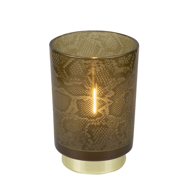 Mars & More led tafellamp slang bruin 15cm 3V  (excl. 2xAAA)*