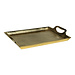 Mars & More dienblad rechthoek champagne goud 40cm