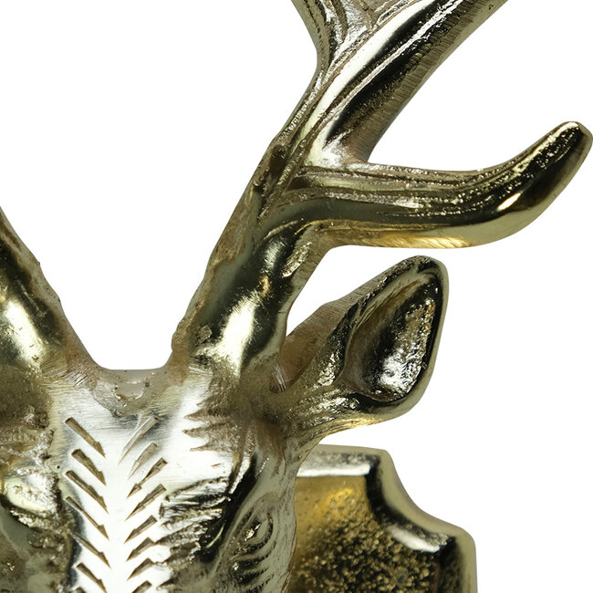 Mars & More wanddecoratie hert champagne goud