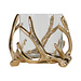 Mars & More windlicht gewei champagne goud dia 17cm