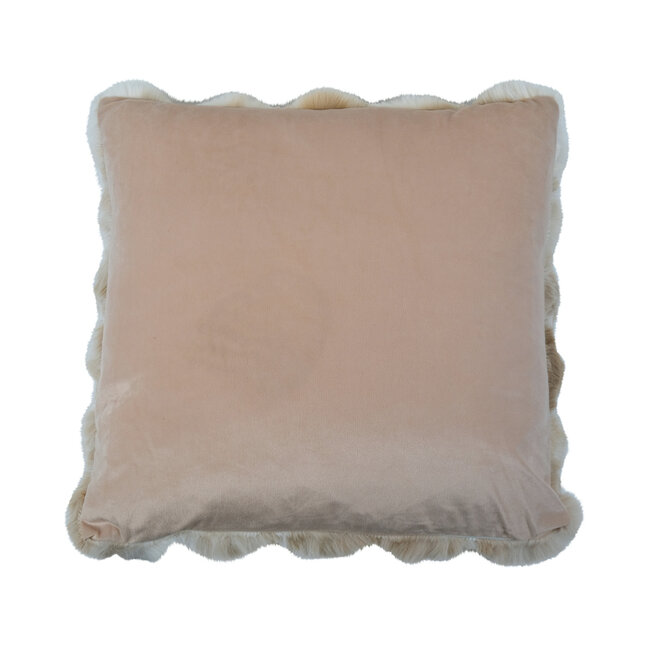 Mars & More kussen teddy bubble beige 45x45cm