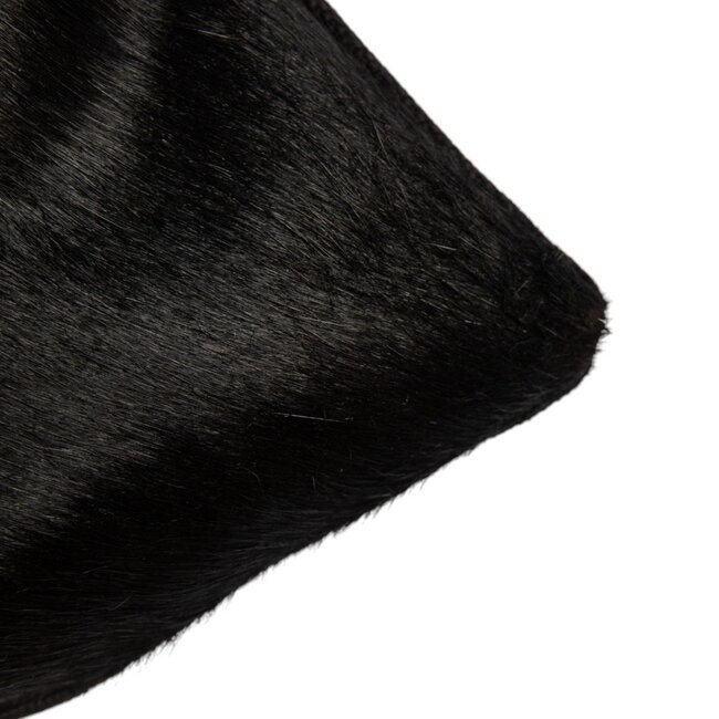 Mars & More kussen koe uni zwart 30x50cm