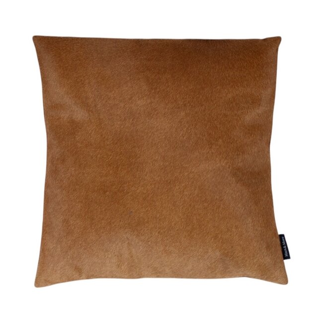 Mars & More kussen koe uni bruin 45x45cm