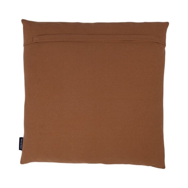 Mars & More kussen koe uni bruin 45x45cm