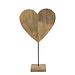 Mars & More staand hart mango hout h62 d15x35cm