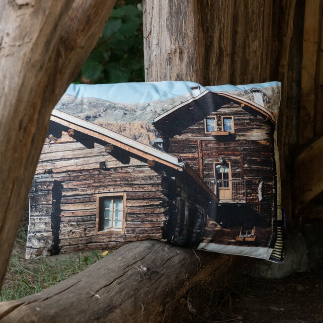 Mars & More canvas kussen oude schuur 40x60cm