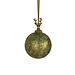 Mars & More decoratie bal hert antiek groen 12cm