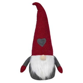 Mars & More Deurstopper Kabouter rode muts 27x17x51cm