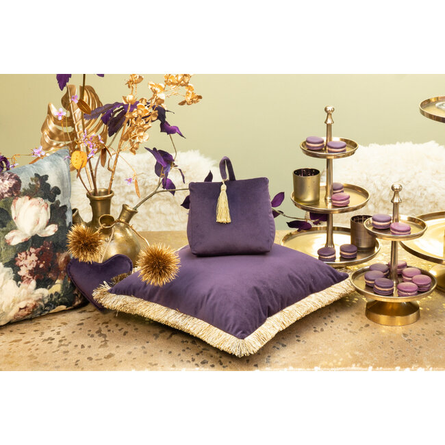 Mars & More siertak distel goud champagne 97cm*