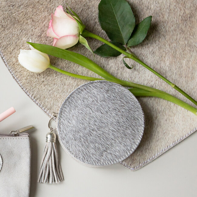 Mars & More etui rond koe zwart 11cm