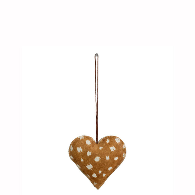 Mars & More hangdecoratie hart hert klein 5cm*