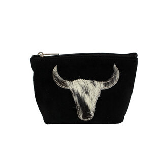 Mars & More make up tas stier zwart 15cm*