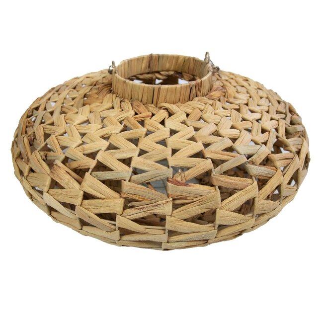 Mars & More waterhyacinth windlicht rond plat dia 52cm