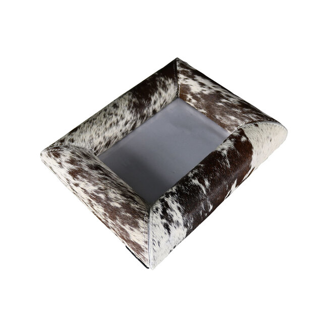 Mars & More fotolijst koe bol zwart/ donkerbruin /wit 15x10cm