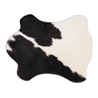 Mars & More placemat koevorm zwart/wit 30x48cm