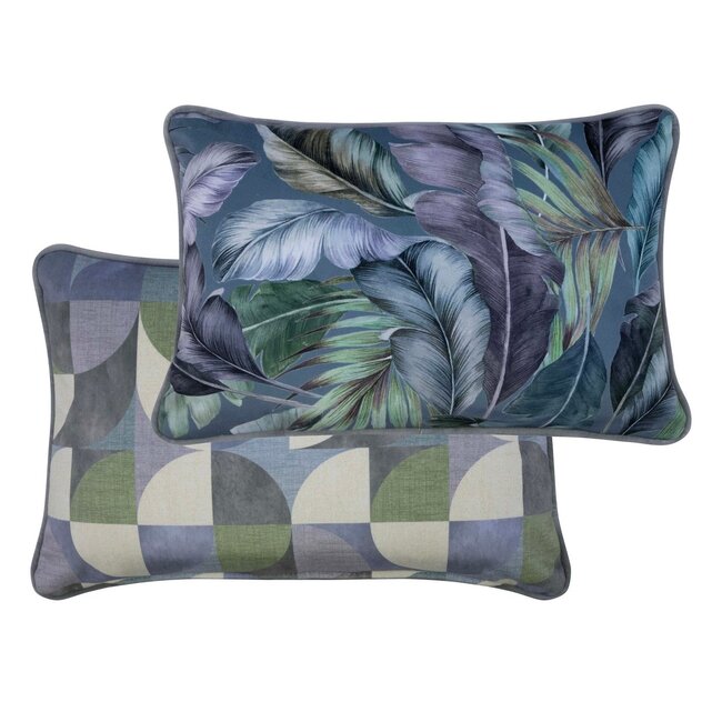 Mars & More Milton kussen blauw 30x50 cm