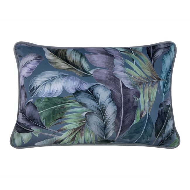 Mars & More Milton kussen blauw 30x50 cm