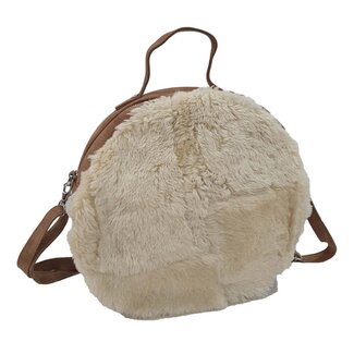 Mars & More schaap wit crossbody tas uni 30x28x7cm (ovis aries)