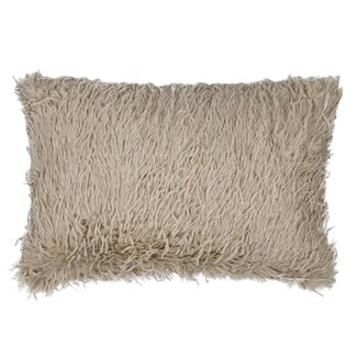 Mars & More Feather kussen beige 30x50cm