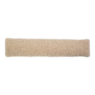 Mars & More tochtkussen teddy krul beige 20x90cm