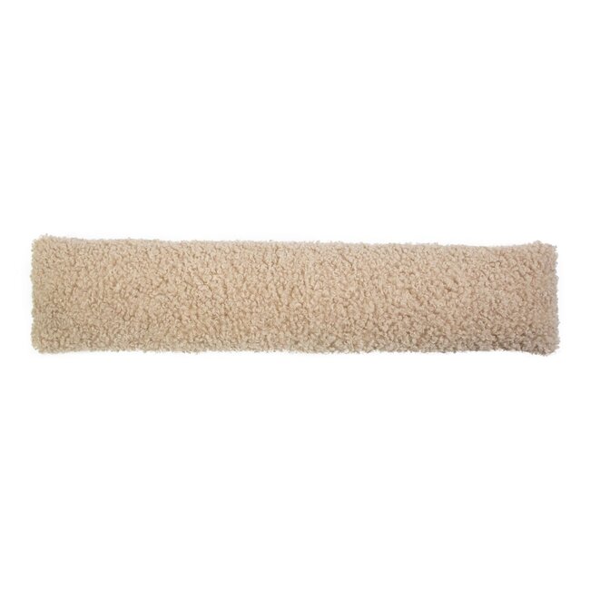 Mars & More tochtkussen teddy krul beige 20x90cm