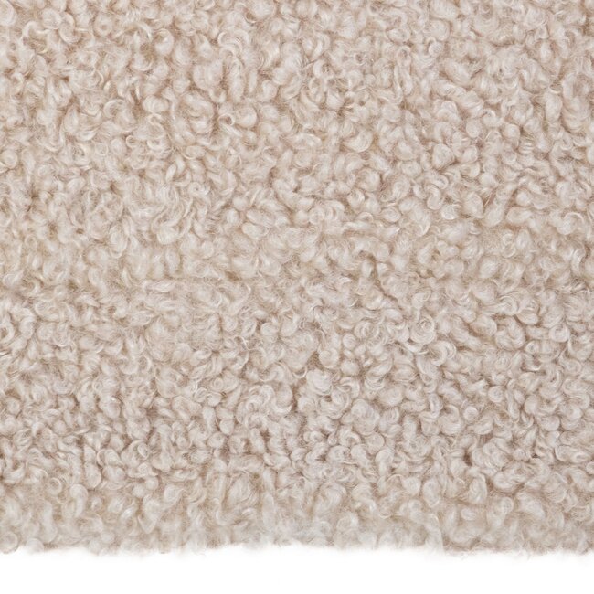 Mars & More plaid teddy krul beige 130x180cm