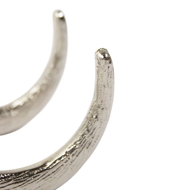 Mars & More Wijnrek zilver 18x52x12cm