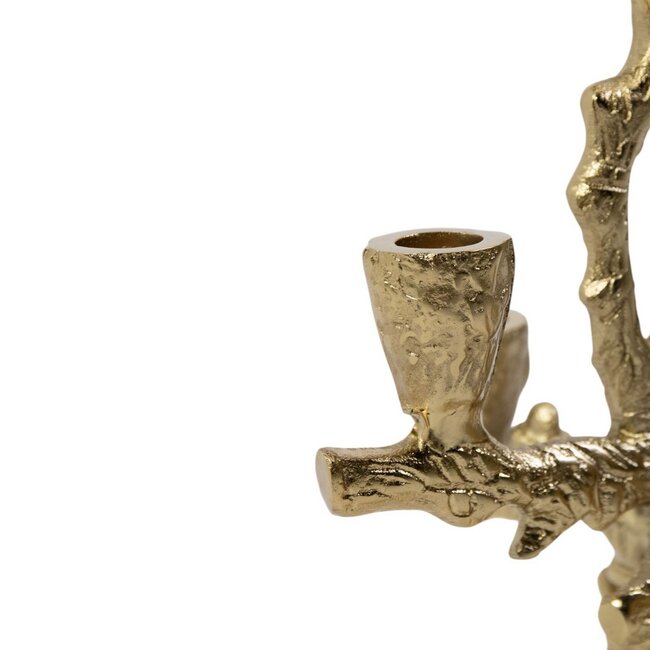 Mars & More Kaarsen Standaard wilg druipend h30cm