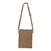 Mars & More crossbody tas verticaal geweven bruin 23x17cm (bos taurus taurus)