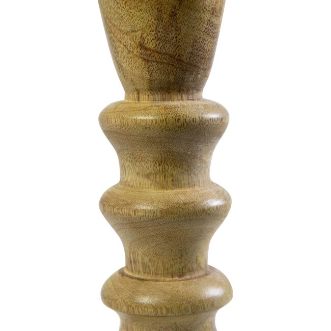Mars & More Kandelaar mango hout ringen 25cm