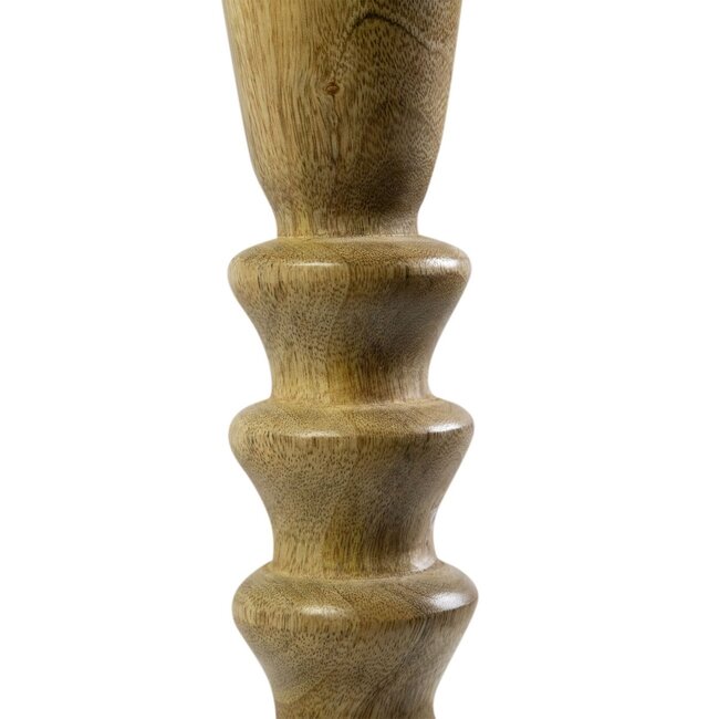 Mars & More Kandelaar mango hout ringen 30cm