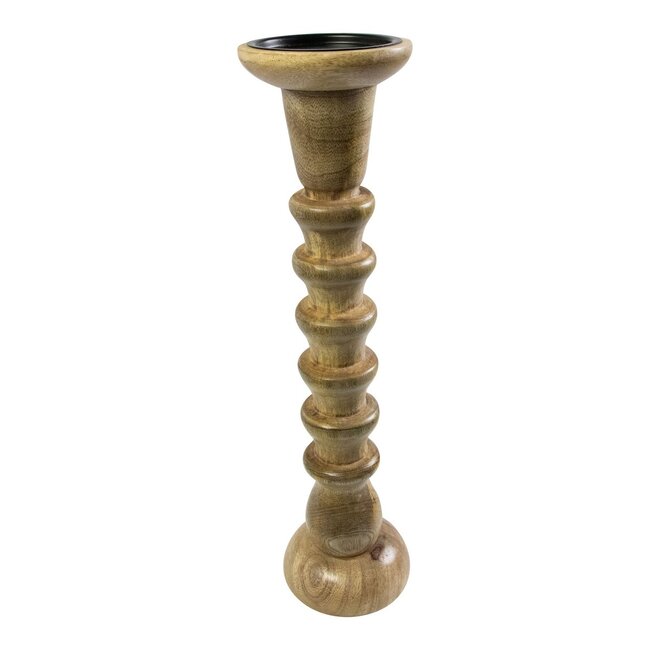 Mars & More Kandelaar mango hout ringen 40cm