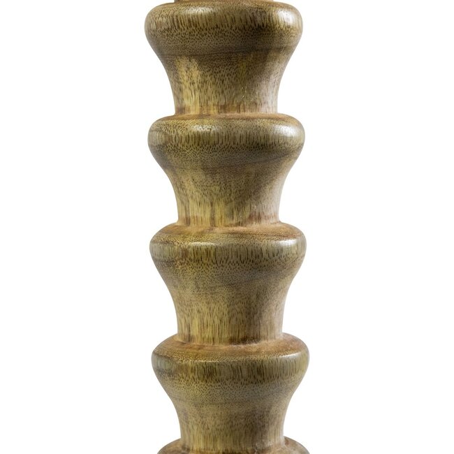 Mars & More Kandelaar mango hout ringen 40cm