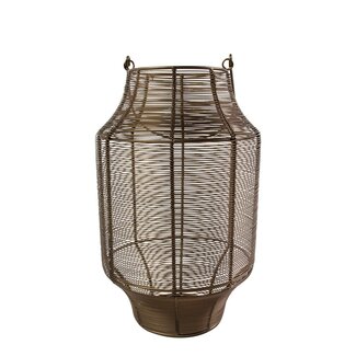 Mars & More Lantaarn Ijzer liora brons h36 d21cm